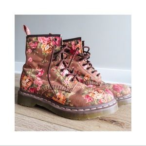 Floral Doc Martens